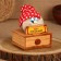 House Kondrat "House - Full Cup", on a chest, 16 x 12 cm, mix