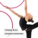 Broke for rhythmic gymnastics Grace Dance, professional, d = 60 cm, raspberry color