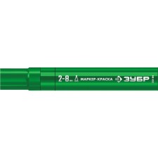 Marker-color construction bison MK-800 06327-4, wedge-shaped, 2-8 mm, green