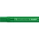 Marker-color construction bison MK-800 06327-4, wedge-shaped, 2-8 mm, green