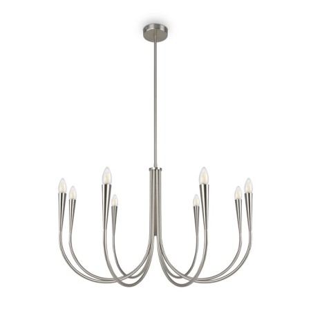 Suspended lamp Freya Fr5253PL-08N Branches, 560x1100 mm, E14, 8x40W, Nickel color-2