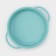 Silicone form for baking “Circle with handles”, 30.5 × 25 × 4.7 cm (inner diameter 24.7 cm), Biryuza color