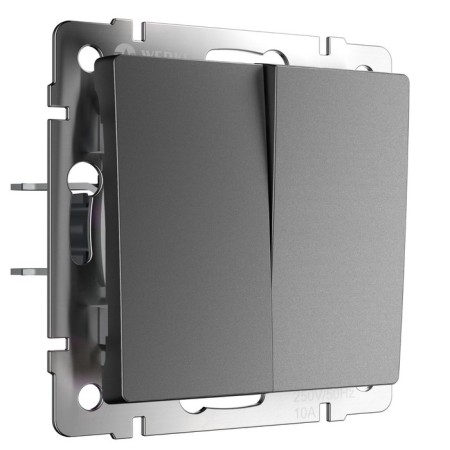 Two -clavy passage circuit breaker (matte graphite) W1122064