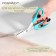 Clothing scissors, 21.3 cm, turquoise color