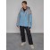 Ski jacket female winter, size 48, blue color