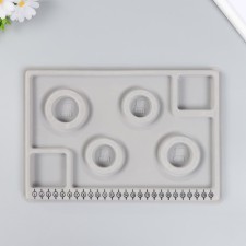 Organizer board for beadwork and manufacturing products from beads 20x29x1.6 cm