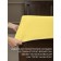AMORE Mio elastic sheet, size 90x200x20 cm, yellow color