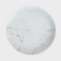 Set of table share “marble”, 7 objects: plate d = 30 cm - 1 pc, d = 21.5 cm - 6 pcs, white color