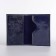 Cover for passport, blue color