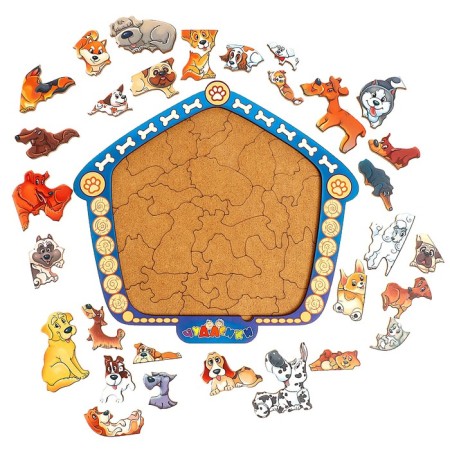 Puzzle-headed "dogs in Konura"-3