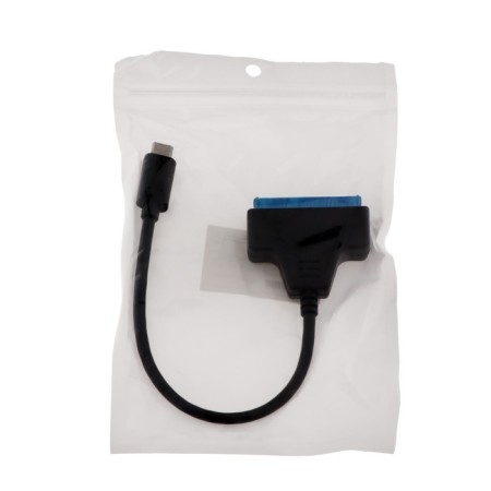 Adapter for SATA, connecting hard drives to Type-C, black-3