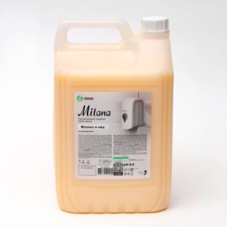 Grass Milana Liquid Cream "Milk and Honey", 5 liters-1