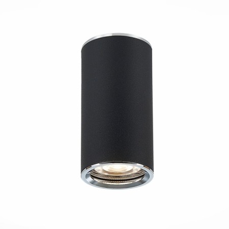Ceiling lamp ST LUCE. ST111.407.01. 1x50 W, GU10, 5.4x5.4x10.5 cm, black color