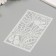 Stencil background plastic "Chests" 12x20 cm