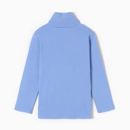 Turtleneck for boys, blue color, height 86 cm-3