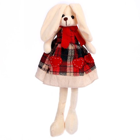 Soft toy "Zazyusha in a dress", species mix-2