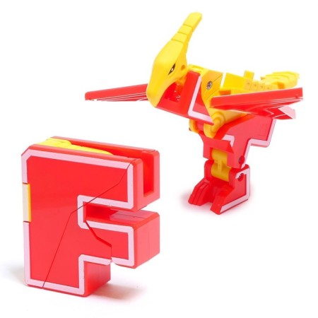 Dino-Bukva robot, transforms into a dinosaur, mix-19