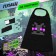 Carnival set "Cube-Mir" raincoat and mask, black