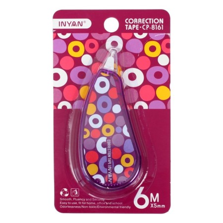 Corrector 6 m x 5 mm, with a pattern, on a blister, mix-4