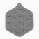Rug - a bowl for slow feeding, gray, 18.5 cm x 16 cm