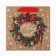 Craft square “New Year's Wreath”, 22 x 22 x 11 cm, New Year