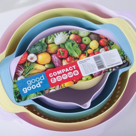 COMPACT kitchen set, 8 items, color mix-8