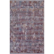 Rectangular carpet Karmen Hali Rim, size 95x200 cm, color Grey/Grey