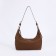 Baget bag with zipper, the color is light brown