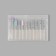 Tretens for manicure in a plastic organizer, 10 pcs