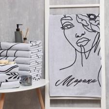 The towel Named Tensor Ethel Marina 70x130cm, 100% cotton, 420g/m2