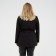 Women's jacket with a Mist Plus-Size belt, size 58, black color