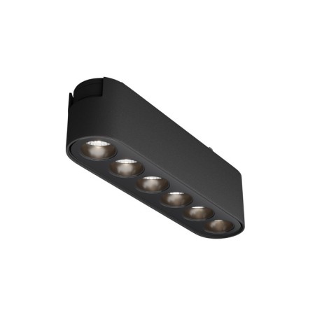 TREECH TRECHNICAL TR082-1-6W4K-M-B, 6W, 11.6x2.6x2.8 cm, LED, 700LM, 4000K, Black Color.