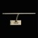 ST LUCE Painting SL595.301.01. 1x8 W, LED, 4000K, 45x5 cm, bronze color