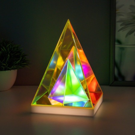 Spinker "Triangle" Led usb 15x15x23 cm Risalux-4
