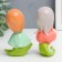 Souvenir Polystone "Girl on a leaf" set 2 pcs 10x4x6 cm