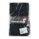 Cartage steering, 38 cm, suede, anti -slip, black