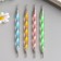 Quilling tool with acrylic pen, length 14 cm, 17x4 cm