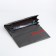Women's wallet on magnet, gray color