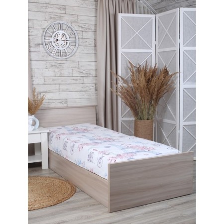 Children's sheet "Parisian", size 90x200 cm-4
