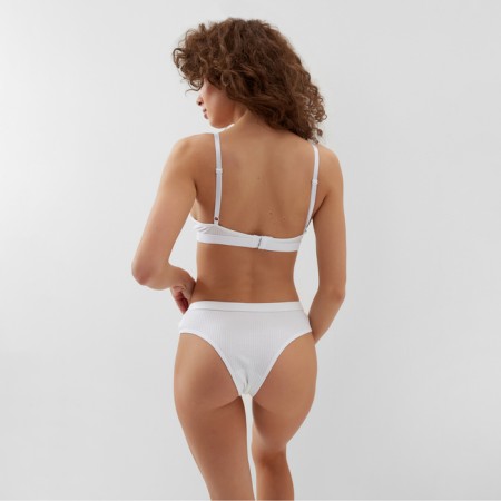 Female set (top, panties) color white, size 44-46-4