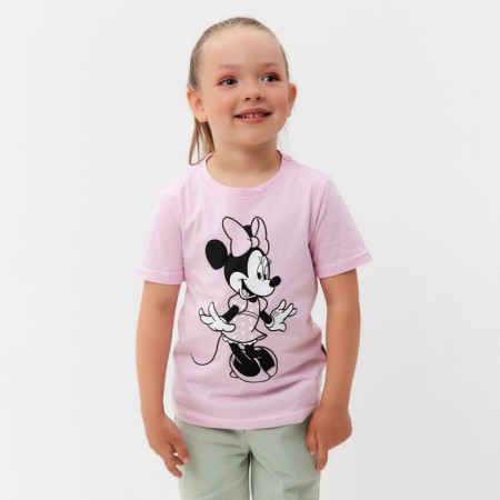 Children's T-shirt Disney "Minnie", height 110-116 (32), pink