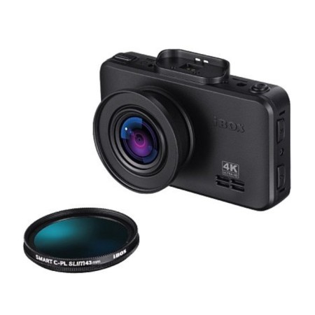 DVR Ibox Roadscan 4K WiFi GPS Dual 3840x2160, Sony, 170 °, CPL-5