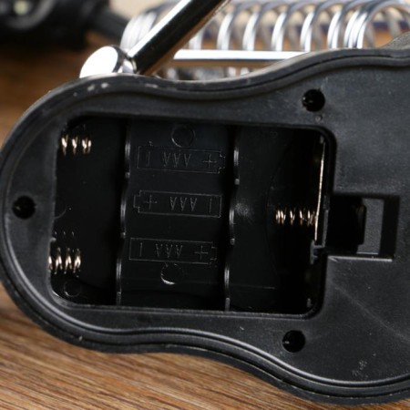 The third hand for soldering 3.5x 12x, d = 65 mm, backlight, 27x9 cm-6