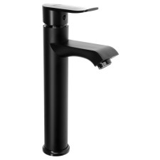 Zein Z3720 sink mixer, single -leaf, pour length 12 cm, tall, plastic, black