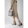 Cross-Bodi bag, lightning department, external pocket, brown color