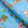 New Year's Paper "Snake and Bear", gloss, 1 sheet, 80 g/m2, 70 x 100 cm
