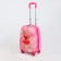 Support Children's 18 ", Lightning Department, 4 wheels, pink color