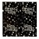 Paper napkins “Happy birthday” 33 × 33 cm, set 20 pcs., Black color