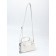 Women's bag, 20*9*12, lightning departure, belt lengths, white