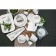 Porcelain dish for supply Magistro Rodos, 33.4 × 15.8 × 2.5 cm, white color